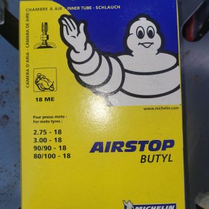(X2  INNER TUBES) Inner Tube 18''  90/90 18     2.75-18,3.00-18,90-90-18 Michelin 18me Valve tr4